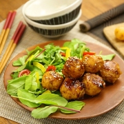 ポテトの肉巻きカレー風味