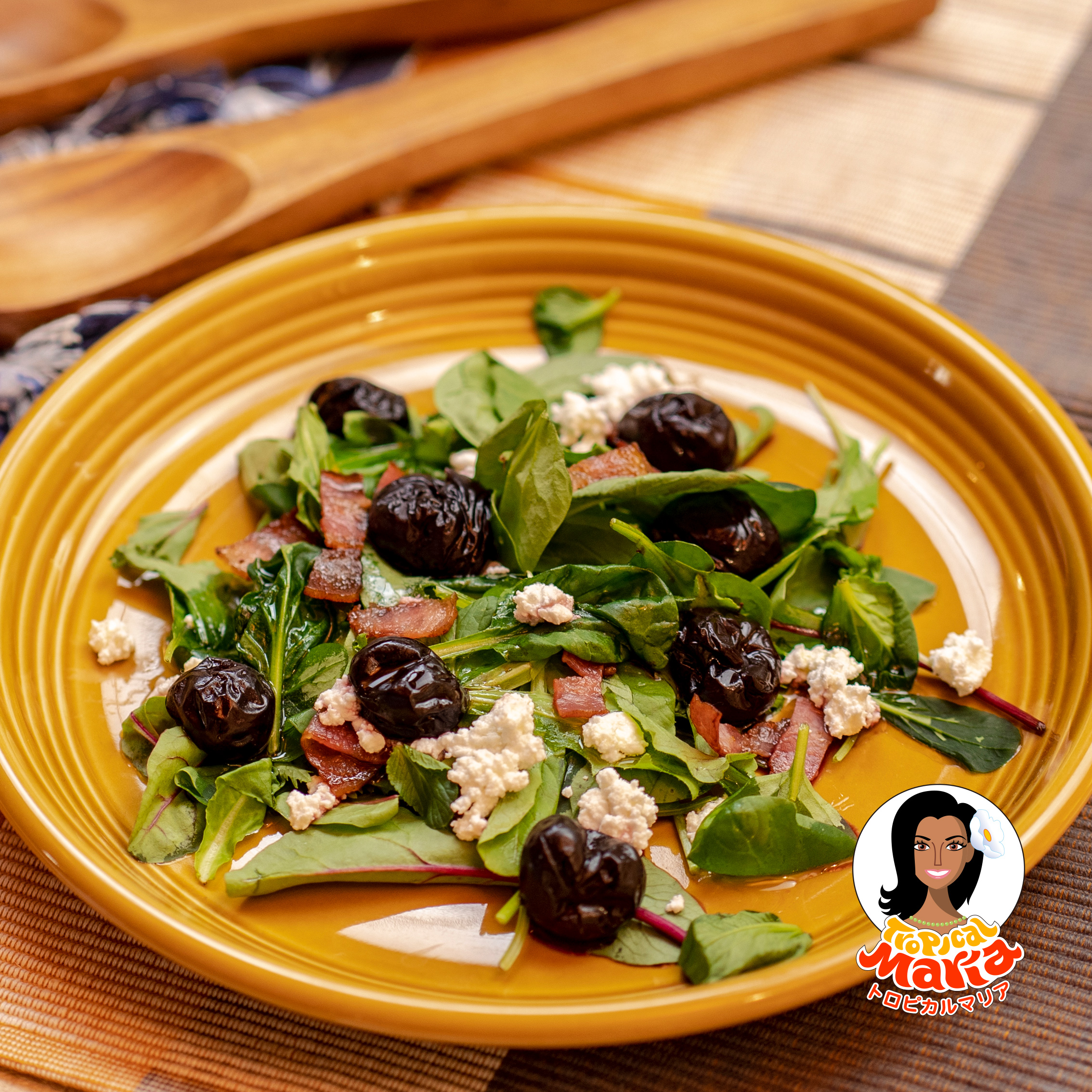 Crunchy Bacon and Cherry Salad | ASC